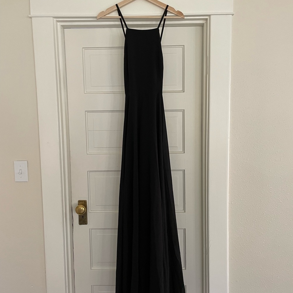 Elegant Black Maxi Dress